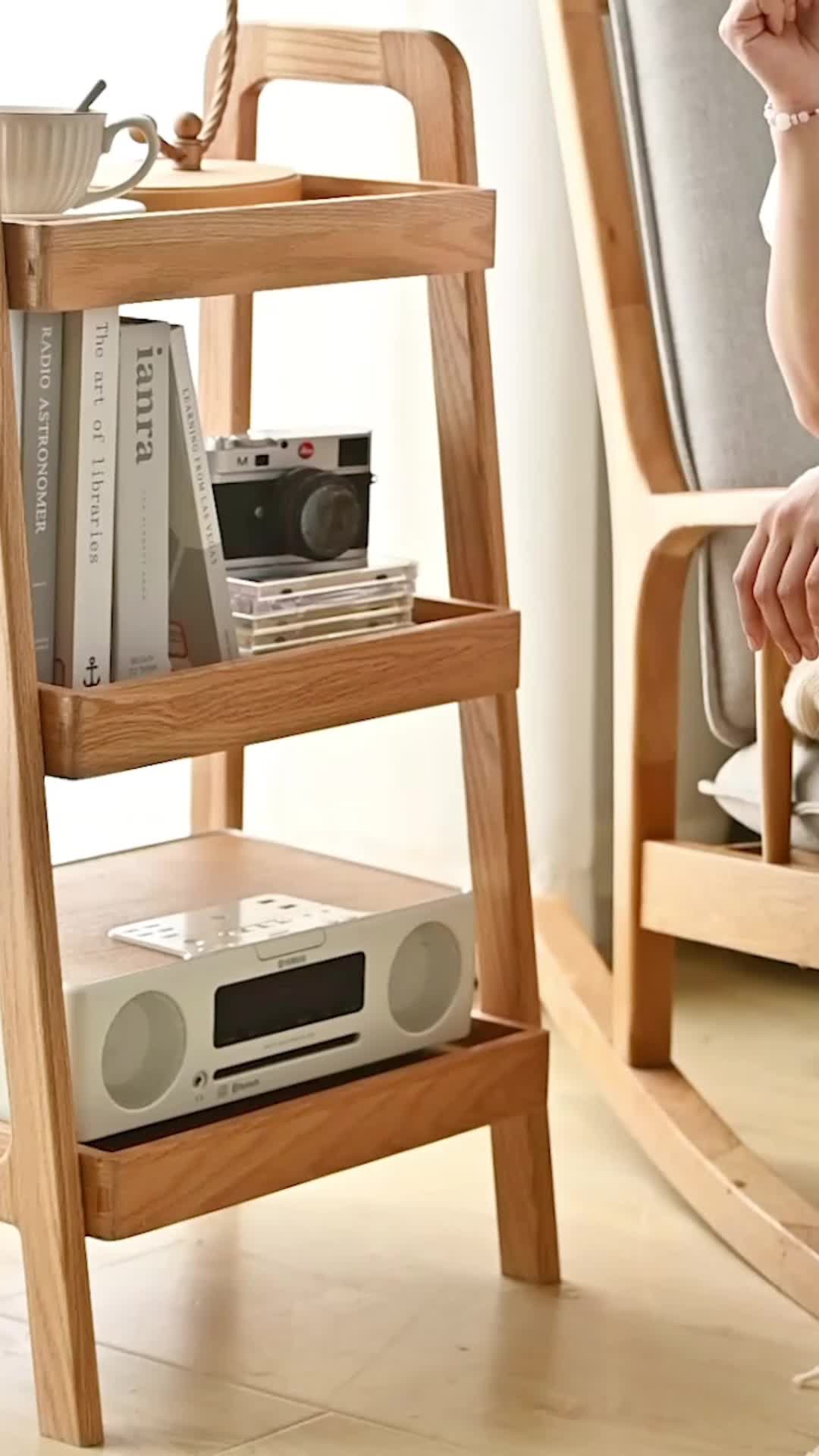 最終値下げ　WHAT WE WANT SOLIDWOOD SHELF Solidwood Fuji Shelving Unit 3-Tier, Furniture | Urban Sales